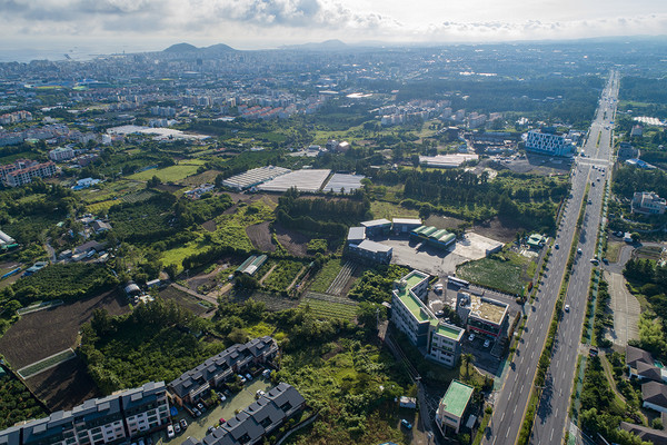 오라동과 연북로. (사진=제주대학교 제공)