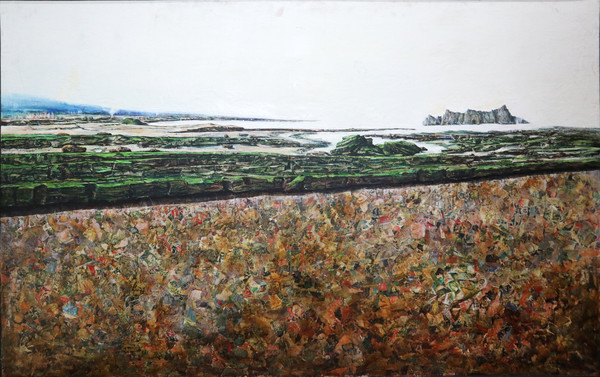 관점동인 고영석 작. '섬을 위한 습작(1983)'