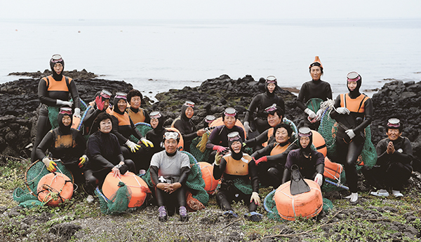 제주시 귀덕1리어촌계 잠수회.