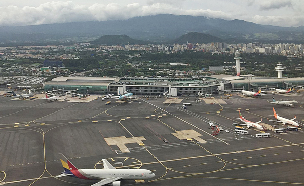 제주국제공항 전경.