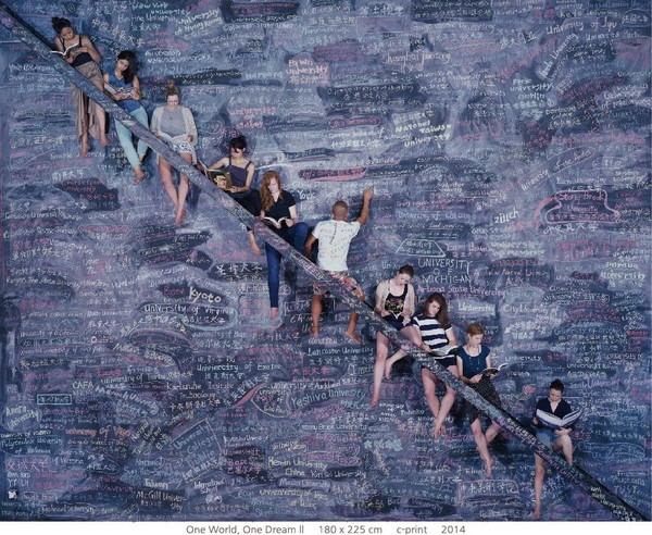 왕칭송 작. '하나의 세상, 하나의 꿈(One World, One Dream 2)'