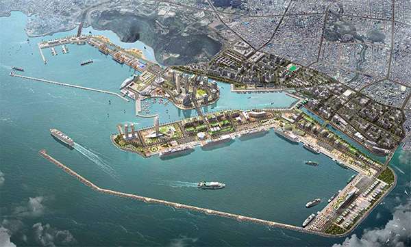 제주신항 조감도.