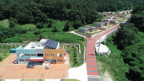 함양군 체류형농업창업지원센터 전경.