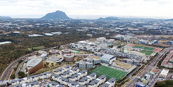 제주영어교육도시 전경.