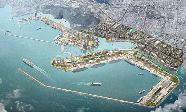 제주신항 조감도.