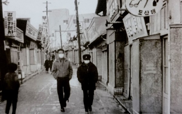 1960년대 칠성통 거리 풍경
