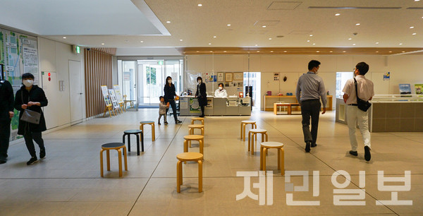 무사시노 클린센터 내부 견학시설.김은수 기자