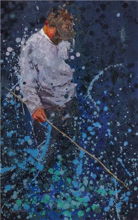 김강훈 작 'silent person(2023)'_