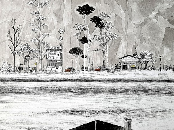 박민서 작 '저기 흐르는 물결을 보자'