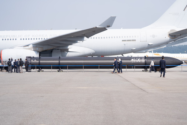 ADEX 2023에 전시된 'Blue Whale 1'