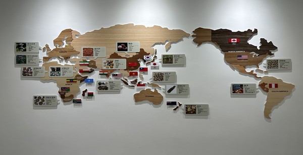 세계 생약 지도