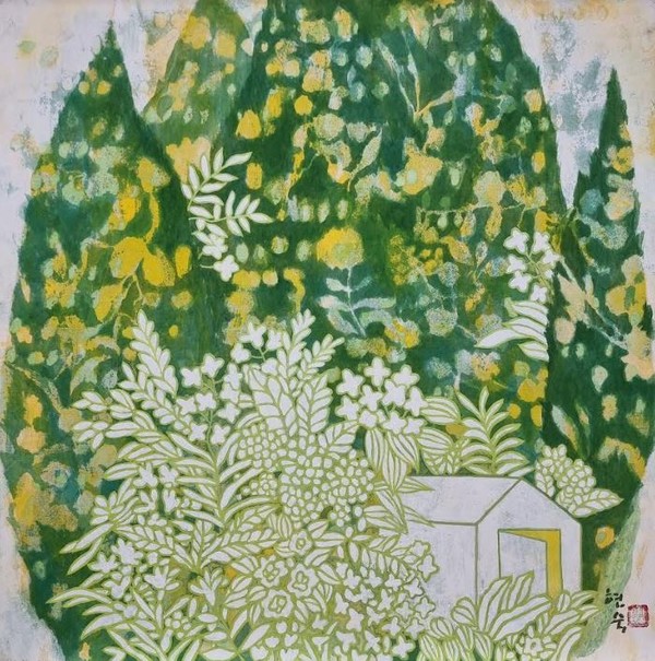 김현숙 작, '꽃의 말'.