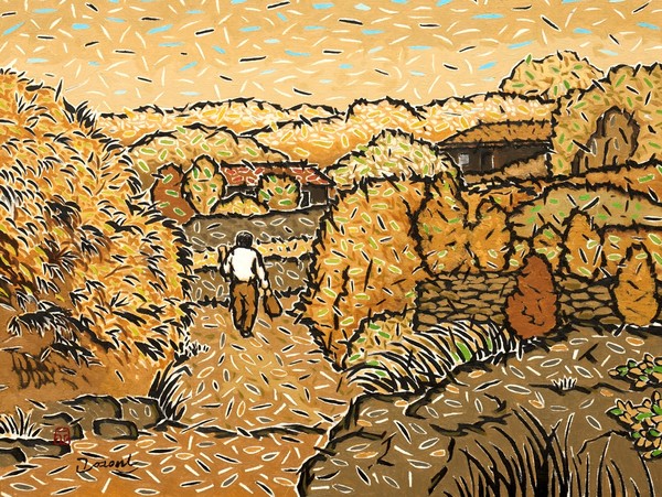 고영만 작가 작품 '귀가'.