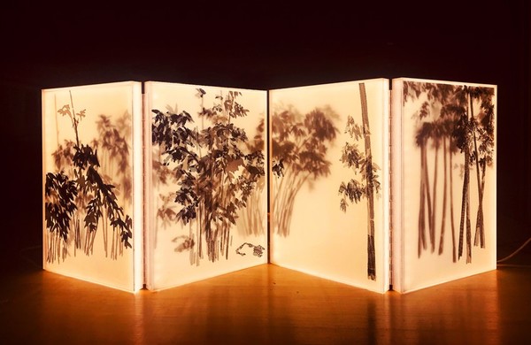 제주 미술 교육기관 루씨쏜 아뜰리에는 오는 30일까지 김용원 작가의 개인전 '혼재된 풍경 - 볕뉘의 잔상'을 연다.