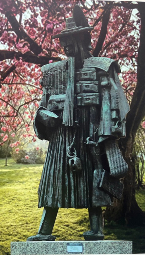 네덜란드 드레이프시에 있는 박연 동상.