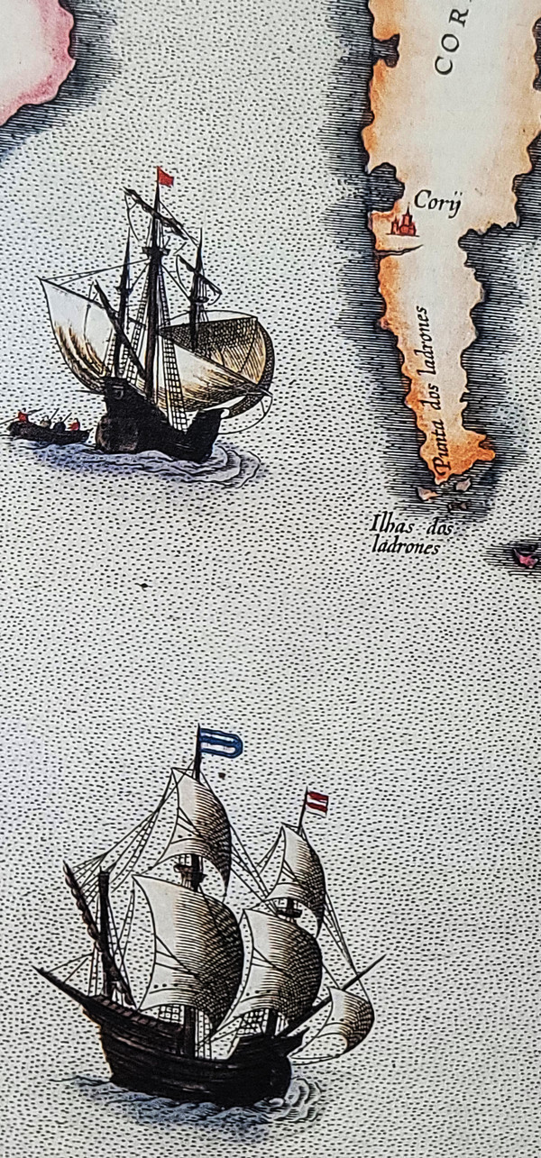 16세기 서양지도에 나오는 도적섬 제주도.