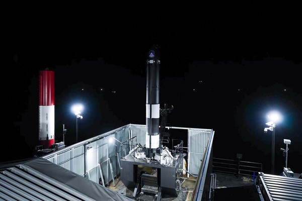 페리지에어로스페이스의 시험발사체 '블루 웨일 0.4' (사진=연합뉴스)