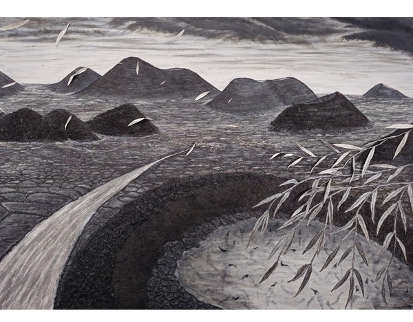 메인작품 ‘버들못’은 제주4･3의 비극 속 위로의 메시지를 전한다.