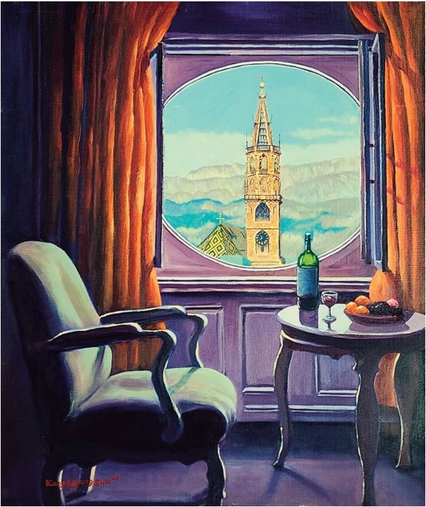 ㈔한국창조미술협회 제주도지회는 오는 3월 1일부터 6일까지 제주문예회관에서 '제10회 한국창조미술협회 제주도지회전-제구포신(除舊布新)'을 개최한다. 사진은 볼차노, 강경숙 작.