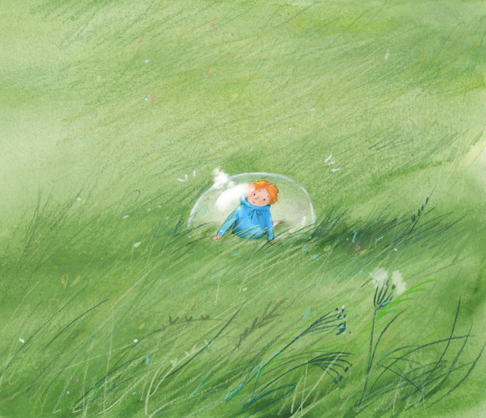 오는 31일까지 델문도 로스터스 갤러리에서 일러스트 전시 '투명 나비와 마법의 돌'이 개최된다.