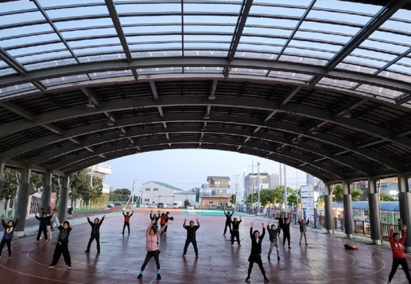 서귀포시가 서귀포시체육회와 연게해 찾아가는 '생활체육 프로그램'을 운영하고 있다.