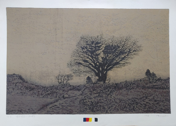 고경화 作 '바람바람-오리튼물2025'