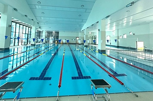 서부국민체육센터 수영장 전경