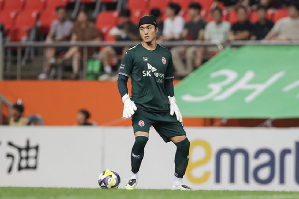 지난 2일 광주 FC와의 경기 장면. (사진-제주SK FC)