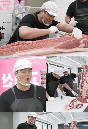 <b>이장우</b>, <b>정육</b> 세계 도전
