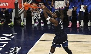 <b>미네소타</b>, <b>오클라호마시티</b>에 대승 거두며 시리즈 균형 돌린다
