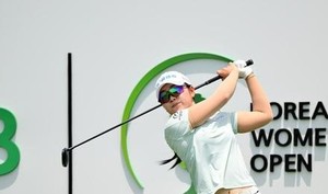 <b>유현조</b>, <b>한국여자오픈</b> 첫날 <b>선두</b>